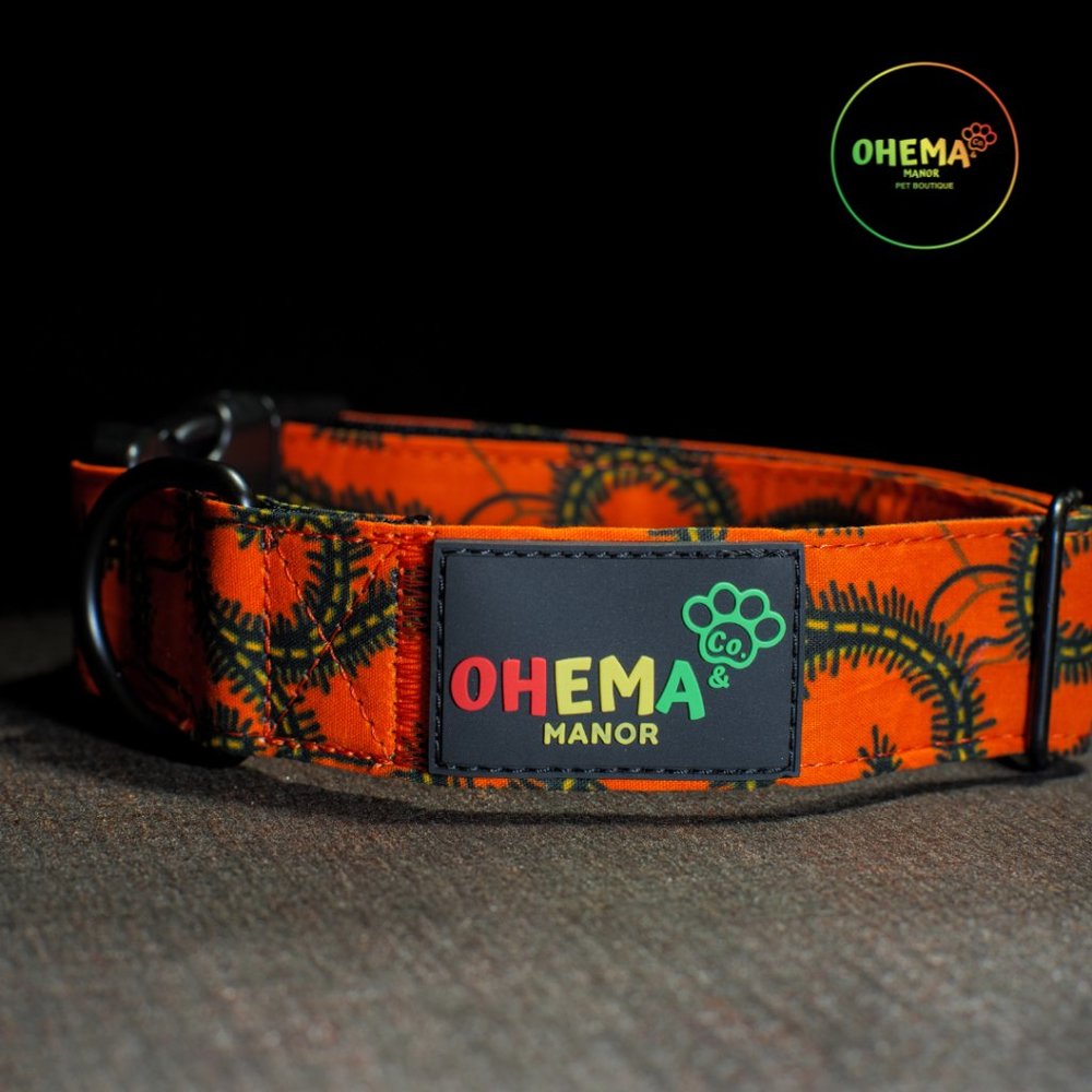Major (African Print) Dog Collars